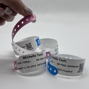 방수 일회용 플라스틱 손목밴드, 열전사 인쇄된 클럽, 회의, 게임, 이벤트용 홍보용 참신한 선물 - Product Image 4