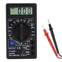 Penjualan langsung pabrik harga rendah DT-830B DT830B Multimeter Digital LCD Voltmeter Ammeter Meter Ohm meteran penguji Mini