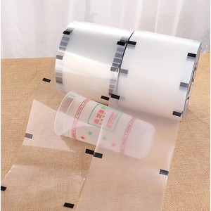 PP 플라스틱 및 종이 거품 밀크티 컵 컵 컵 실러 기계 용 90 ~ 105mm 직경 F9095 보바 티 컵 씰링 필름 - Product Image 6