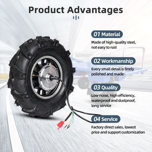 Compre un Kit de Motor de Rueda con Engranaje Sin Escobillas Eléctrico de 16 Pulgadas, 500W, 48V, 100N.M, Alto Torque y Baja Velocidad para <span class=keywords><strong>Carretilla</strong></span> - Product Image 3