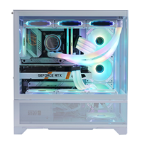 AntarcChill Factory Fashion Design Gaming Computer Cases 0.5mm SPCC Pc Case MATX Gaming Case for PC With RGB Fan