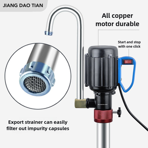 Pompe à essence rechargeable en aluminium 750W avec baril de transport à basse pression et engrenage à vis, personnalisable OEM - Product Image 3