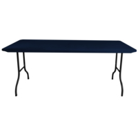 Couverture de table ajustée rectangulaire à motif sans fin Nappe en spandex élastique pour tables de 6 pieds Couverture supérieure pour ajustement extensible
