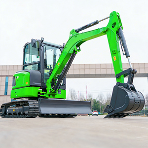 Mini-excavatrice 3,5 tonnes avec moteur EPA 5, livraison gratuite, excavatrice sur chenilles 1T 2T, machine pour ferme et usage domestique - Product Image 4