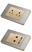 YUHE - Interruptor de Luz Nocturna para Interiores, Estándar Estadounidense, 220V 250V, 2 Canales, 2 Vías, Material de PC Duradero, 10 Años de Garantía, Aplicación EWeLink, NFC, Mejor Precio