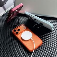 Coque de téléphone magnétique rotative à texture ondulée pour iPhone 18 Pro Max 17 Pro Max, antichoc, protection intégrale de l'objectif