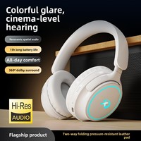 Casque de jeu supra-auriculaire JL BT6.0 ANC à faible latence avec basses puissantes et micro intégré, autonomie de 15-20h, idéal pour le bureau, l'étude et les voyages (vente en gros)