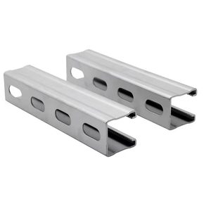 Acier galvanisé inoxydable, <span class=keywords><strong>prix</strong></span> de gros, résistance à la corrosion, acier en forme de C Unistrut 41x21 pour la construction - Product Image 6