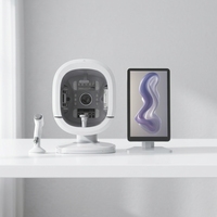 Analyseur de peau 3D K33 direct usine, détecteur de pigmentation UV, rides et acné, appareil portable de test cutané avec sonde pour le cuir chevelu
