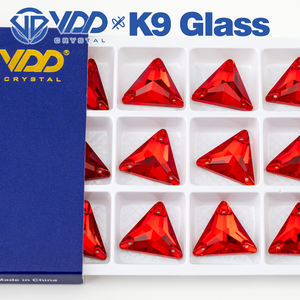 VDD S109 <span class=keywords><strong>Siam</strong></span> <span class=keywords><strong>Triangle</strong></span> หิน K9แบบ flatback ประดับด้วยกระจกพลอยเทียมสำหรับตกแต่งเสื้อผ้า - Product Image 1