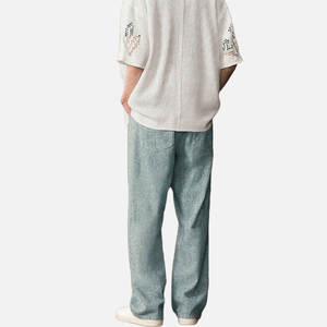 جينز رجالي كاجوال بنمط الشارع بتصميم منقط وقماش ناعم، متوفر بالجملة بكميات قليلة - Product Image 6