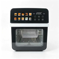 Four à Friture Électrique 12L 1800W Intelligent avec Écran Tactile LCD Couleur Grand Format, Prix Direct Usine OEM ODM