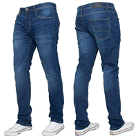 Jeans classiques vintage pour hommes, de haute qualité, jeans skinny stretch décontractés, jeans pour hommes HIGH STREET
