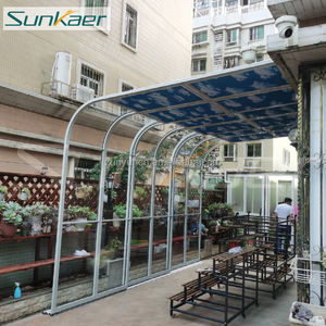 Sunkaer-Cubierta retráctil <span class=keywords><strong>para</strong></span> techo de terraza solar, resistente y estable, cubierta de plástico <span class=keywords><strong>para</strong></span> patio exterior y balcón, superventas - Product Image 4