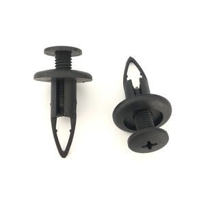 Plastic <b>Push</b> <b>Pin</b> Fastener 9mm For Car Bumper Trim Panel Clip Auto Repair Replacement - Product Image 1