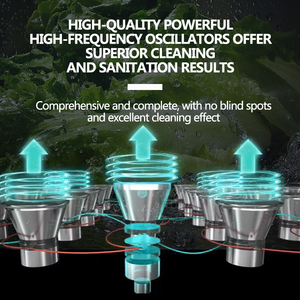 Lavadora y Esterilizadora de Alimentos Multifuncional de 150 kg y 220 V, Directo de Fábrica, para Limpieza y Desinfección de Vegetales, Carne y Mariscos - Product Image 5