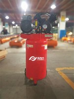 SAYI SY-V2065 100 Liter 3HP Pompa Piston Berpelumas Kompresor Udara Motor Bertenaga AC 110/220/380V Portabel Industri Konstruksi