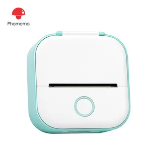 Phomemo T02 Mini Portable Sticker Printer Bluetooth Wireless Thermal Printer