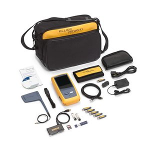 Analyseur de réseau à fibre optique NetAlly OneTouch, précision 1 ppm, plage dynamique 60 dB, testeur de vitesse Ethernet et WiFi, alimenté par batterie - Product Image 1