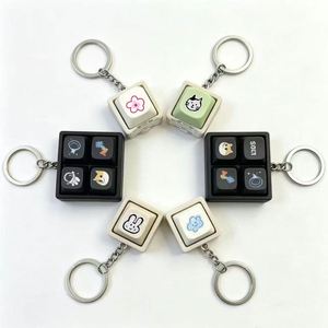 Llavero Personalizado con Tecla de Teclado y Diseño de Logotipo, Llavero de Teclado DIY para Aliviar el Estrés, Tecla de Acrílico Personalizable - Product Image 5