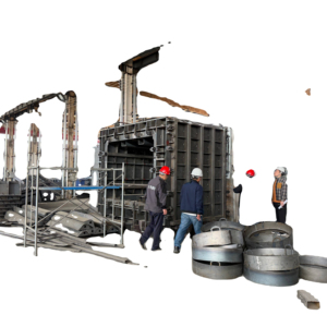 Machine à tuyaux de drainage en béton préfabriqué Laihe, machine à tuyaux de drainage en béton, modèle de coffrage en acier pour tuyaux en béton - Product Image 1