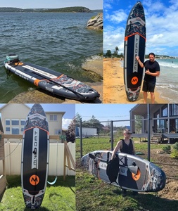 MYBOAT Livraison Gratuite Planche de <span class=keywords><strong>Paddle</strong></span> <span class=keywords><strong>Gonflable</strong></span> en Promotion – Planche de Stand-Up <span class=keywords><strong>Paddle</strong></span> Durable pour le Surf - Product Image 2