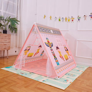 Tente de jeu pour enfants avec logo personnalisé, <span class=keywords><strong>tipi</strong></span>, maison de jeu pour enfants JWS-092, pliable, intérieur/extérieur, vente en gros OEM - Product Image 5