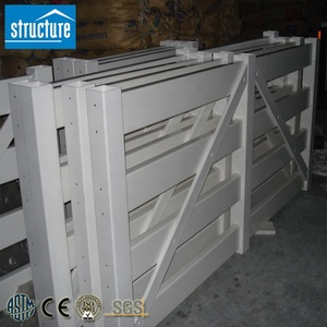Portail <span class=keywords><strong>de</strong></span> clôture pour chevaux en PVC <span class=keywords><strong>d</strong></span>'<span class=keywords><strong>occasion</strong></span> pour bâtiments <span class=keywords><strong>de</strong></span> <span class=keywords><strong>jardin</strong></span> extérieurs - Product Image 3