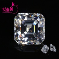 Fancy White D VVS Asscher Cut Moissanite Loose Synthetic Gemstones For Fashion Jewelry Design Wholesale Price