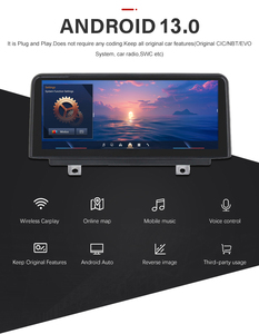 Schermo QLED Accessori Auto Navigazione GPS Android Radio Stereo Carplay per <span class=keywords><strong>BMW</strong></span> <span class=keywords><strong>Serie</strong></span> 1 F20 F21 Touch Screen - Product Image 4