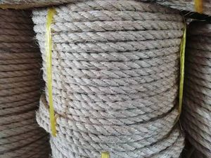 Lumière économique 12 mm * 220 m 3/4 brin naturel torsadé non huilé étanchéité foin fibre de <span class=keywords><strong>sisal</strong></span> barrière <span class=keywords><strong>corde</strong></span> longueur 220 mètres - Product Image 5