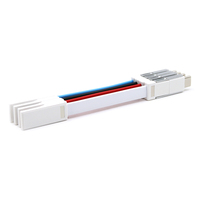 Cadeaux promotionnels Nouveau câble de charge magnétique USB 3 en 1 Mini porte-clés Ligne de données portable pour téléphone portable avec logo personnalisé