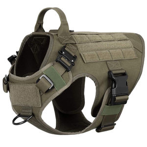 वाटरप्रूफ ऑक्फोर्ड कपड़े सामरिक कुत्ते प्रशिक्षण का उपयोग कोई खींचने वाला सामने की क्लिप काम करने योग्य कुत्ता बनियान - Product Image 3