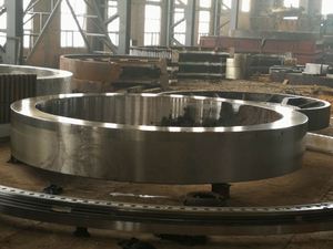 Roue dentée droite à grand module/usinage de tour CNC anneau d'engrenage en acier à four rotatif/broyeur à boulets coulée grande circonférence anneau engrenage - Product Image 4