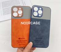 Coque de téléphone en TPU avec conception de blocs de couleurs-Trous précis, sensation douce, style minimaliste, compatible avec divers modèles
