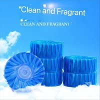 Nettoyant WC bleu en tablettes de 50g, directement de l'usine, meilleur nettoyant WC, nettoyant WC auto-nettoyant, tablettes bleues pour cuvettes de toilettes