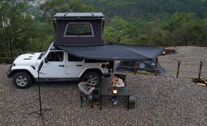 Auvent de voiture Wild Land à 180 degrés Auvent de chauve-souris autoportant à pas rapide pour le <span class=keywords><strong>camping</strong></span> terrestre - Product Image 6