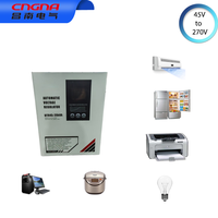 Stabilisateur électronique AVR SVC monophasé 10 kVA 50/60 Hz 45 V-270 V sortie 220 V, directement de l'usine