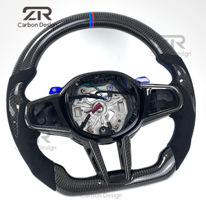 <span class=keywords><strong>Volante</strong></span> Deportivo de Cuero y Fibra de Carbono con M1M2 para BMW M340i G22 G42 <span class=keywords><strong>G29</strong></span> G20 G21 G23 G26 G80/G81 G82 LCI F30 F33 - Product Image 5