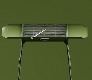 Portable extérieur barbecue gril Camping détachable 304 sûr de qualité alimentaire en acier inoxydable pliable extérieur Barbecue pliable gril - Product Image 1