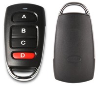 Télécommande rf 433 Hz à code de roulement, télécommande universelle à distance pour garage, commande à distance pour ouvre-porte