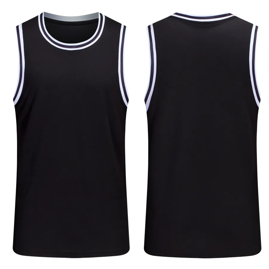 Kaus tanpa lengan Polyester Sando kaus otot kaus olahraga kosong pakaian Gym rompi kebugaran pria Stringer Tank Top pria