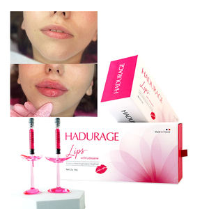 Hadurage 2*1ml Rojo Inyectable para <span class=keywords><strong>Labios</strong></span> - Relleno Dérmico <span class=keywords><strong>de</strong></span> Ácido Hialurónico para <span class=keywords><strong>Aumento</strong></span> <span class=keywords><strong>de</strong></span> <span class=keywords><strong>Labios</strong></span> y Color Rojo Natural - Product Image 3
