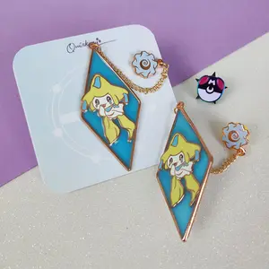 Pembuat desain khusus Logo logam kartun Anda sendiri lencana Anime dipersonalisasi pin Enamel keras lucu untuk hadiah suvenir