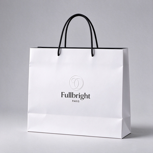 Bolsa de Compras de Papel de Lujo con Logotipo Personalizado en Relieve, Asa y Laminación Suave al Tacto - Empaque Ecológico, Venta al Por Mayor OEM - Product Image 1