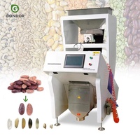 Zaden Legume Graad Rijst Graanverwerking Pompoenlijn Fruit Sorteren Kleur 500 Kg/uur Machine voor Koeienbonen