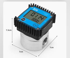 <span class=keywords><strong>Micro</strong></span> dòng Turbine mét cho DIESEL Xăng methanol nước-điện tử hiển thị kỹ thuật số lỏng bánh mét - Product Image 4