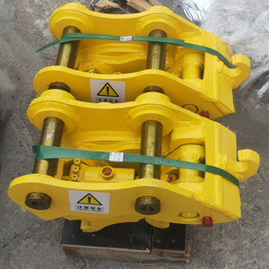 Mini-excavatrice, machine à crochet de concassage, accroche hydraulique rapide, accessoire de chargeur coulissant, connecteur rapide, matériau Q235B, 5-9T - Product Image 4