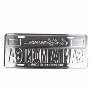 Placa de Matrícula Metálica Personalizada para Vehículos Promocionales - Product Image 3