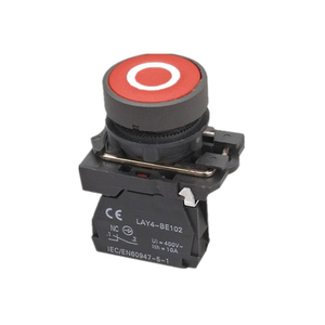 Interrupteur à bouton-poussoir en aluminium IP65 10A 1NO avec verrouillage par clé pour panneaux de sécurité, appareils électroménagers et contrôle d'accès - Product Image 3